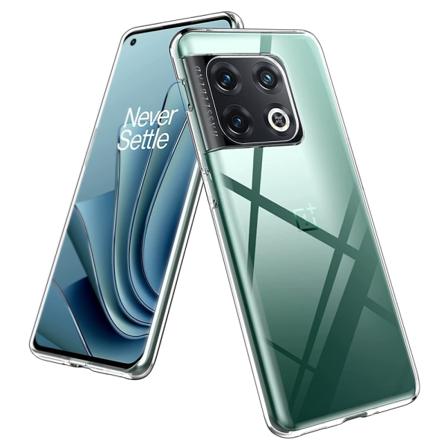 Stilsäkert Tunt Silikonskal (floveme) - One Plus 10 Pro Genomskinlig