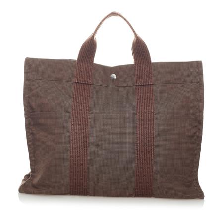 Hermès Vintage, Pre -owned Herline MM Tote Bag Bruin, Dames, Maat:ONE Size
