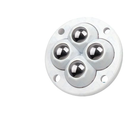 [LCS] 20 st. möbelhjul, självhäftande svängbara hjul, kraftiga möbelhjul (4-pack)