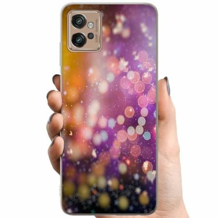 Motorola Moto G32 Tpu Mobilskal Glitter