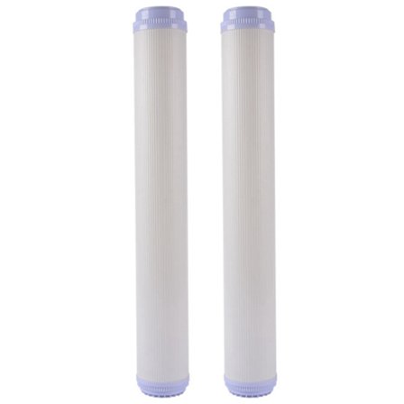 2x 20 tuuman ultrasuodatus UF-kalvosuodatinelementit litteä suu yleinen vedenpuhdistin suodatin E