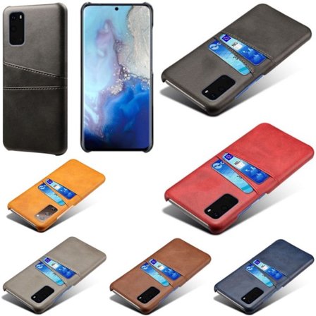 Samsung S20 FE cover - mobilcover etui med udskæring til oplader og hovedtelefoner -