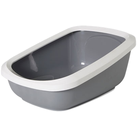 Savic - Aseo Jumbo kattesandbrett grå 67x48x28cm - Katt - Kattedo & kattetoalett - Kattedo & kattetoalett uten tak - ZOO.no