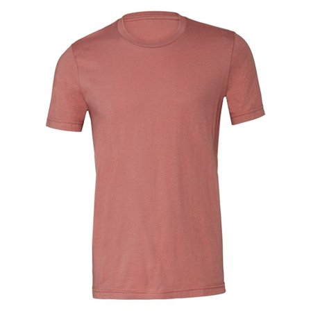 Bella + Canvas Unisex Jersey Crew Neck T-Shirt L Mauve