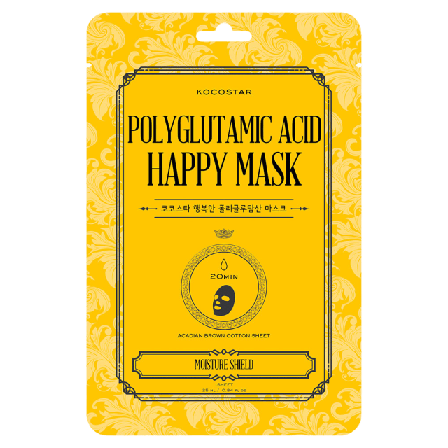 Kocostar Polyglutamic Acid Happy Mask Ansiktsmask & peeling Unisex 1 PCS