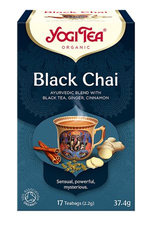 Yogi Yogi Tea Black Chai Ø 17 breve, Helse & Madvarer, Te, Sort Te