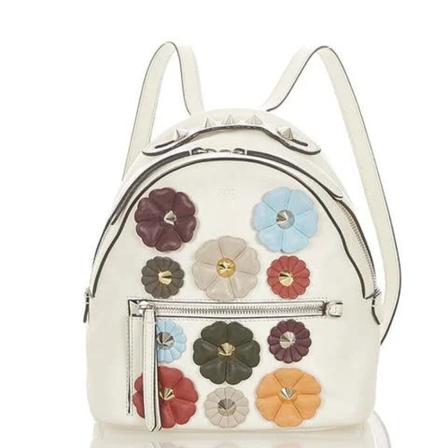 Fendi Vintage Pre-ownedLeatherfendi-bags Hvid, Dame Vintage Tasker, Størrelse: ONE Size