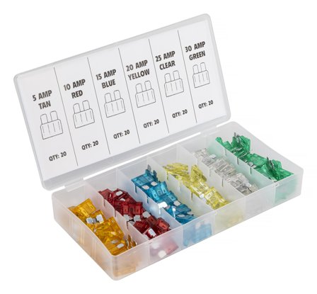 PELA 508682 Bilsäkring 120 delar, Verkstad