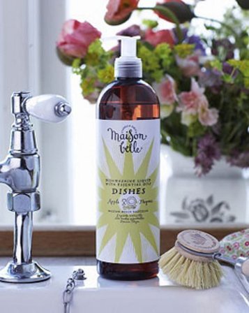 Maison Belle Opvaskemiddel med Æble og Timian 500 ml, Tøj & Bolig, Husholdning, Rengøring