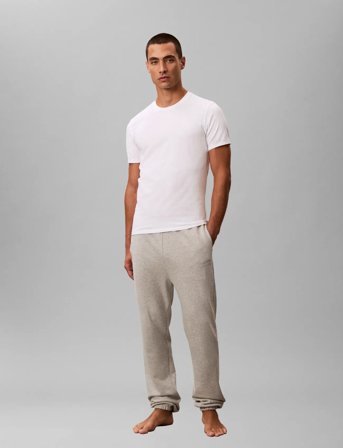 Calvin Klein S/S Crew Neck 3Pk - White - S