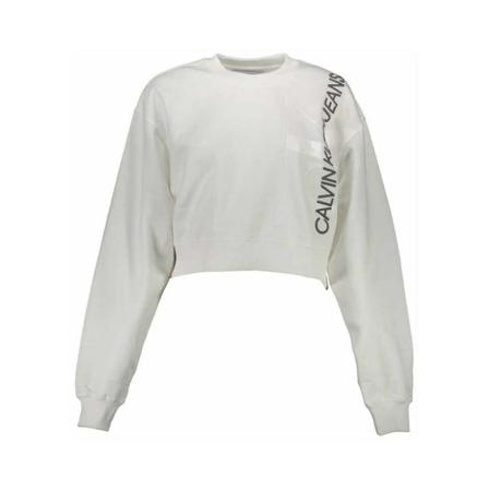 Calvin Klein, Blouses Biały, Kobieta, Rozmiar: ONE Size