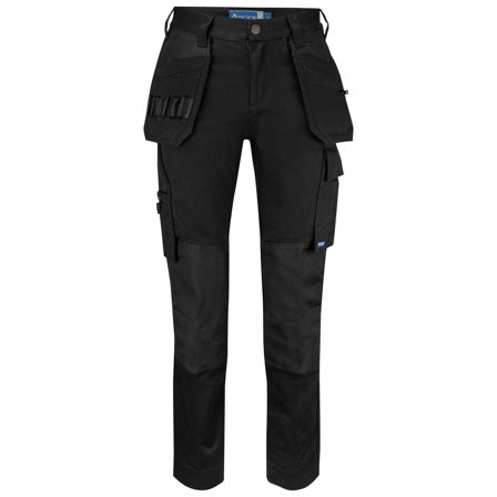 PROJOB Hantverksbyxa dam 5563 svart 38 - Lyreco - Arbetskläder - Arbetsbyxor och shorts - Hantverksbyxor