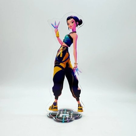 KPop Demon Hunters Superstar Zoe Rumi Mira Akryl Stående Plader Tilbehør Rygsæk Vedhæng Ornament Dekoration Nøglering Legetøj(HK) Zoey