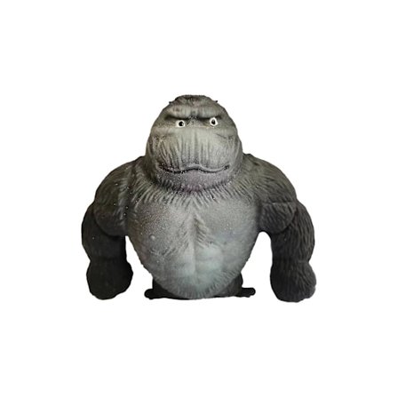 Simulering Gorilla Ape Strekkbar Squish Antistress Klem Elastisk Ape Leke