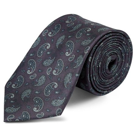 Brenton Silk Boho Tie for Men - Patterned Ties
