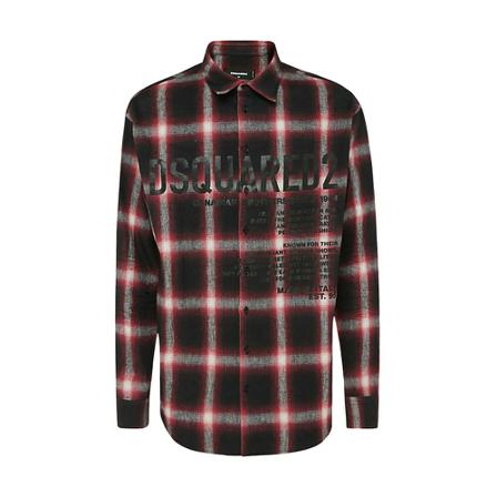 Dsquared2 Shirt Rød, Herre Skjorter, Størrelse: XL