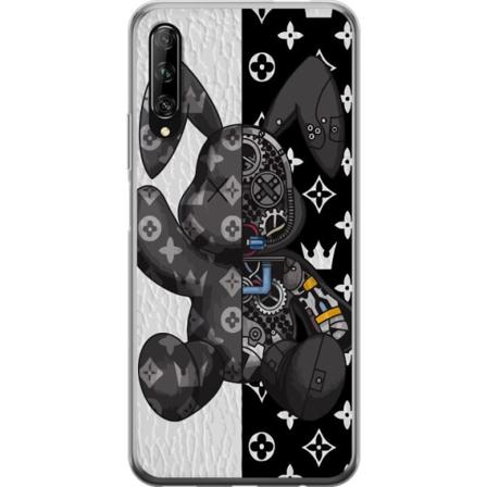 Huawei P smart Pro 2019 Genomskinligt Skal Kanin LV