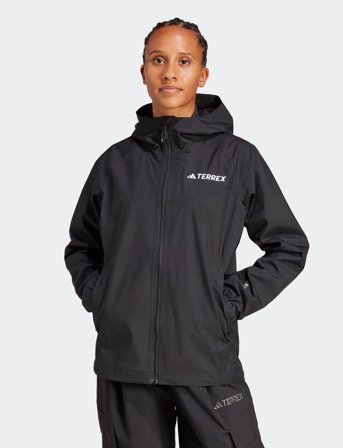 adidas Terrex W Mt 2L Rain Jk - Black - XS