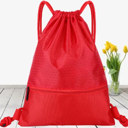 TG Rope Swim Oxford Stoffveske (rød 44*32cm), Sports Gym Bag Drawstri