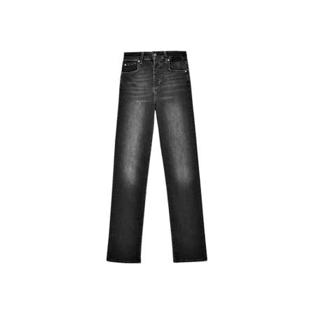 Liu Jo, Liu Jo Regular fit jeans Black Denim Zwart, Dames, Maat:W30