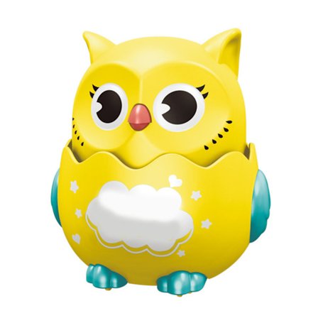 Træk Tilbage Ugle Legetøj Dyr Tryk Kontrol Legetøj Pædagogisk Friktion Drevet Legetøj til Piger Drenge Gul