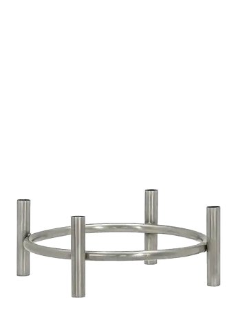 Lysestage, Hdmaxi, Advent, Antik Sølv Silver House Doctor