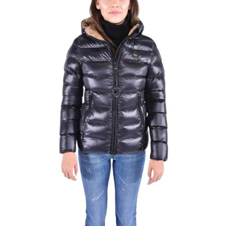 Blauer, Down Jackets Zwart, Dames, Maat:S