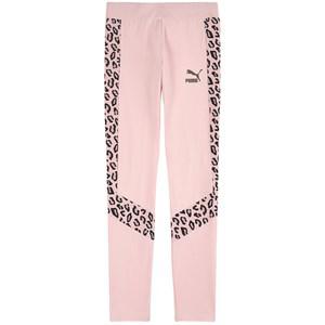 Kids - Puma Pink Summer Roar Leggings 13-14 Years - Bottoms - 13-14 years - Pink - Mädchen