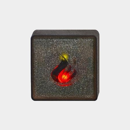 Gas detector 3GAS+ Square, for LPG & butane / carbon monoxide / anaesthetic gases, 12 V