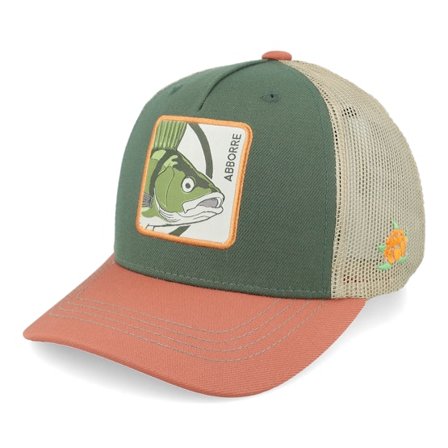 Kinder SQRTN - Grün trucker Cap - Kinder Aborre Cap Olive Trucker @ Hatstore