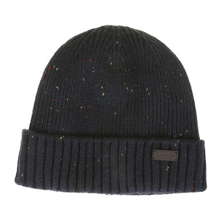 Barbour, Carlton Beanie Scarf Gift SET Blauw, Heren, Maat:ONE Size