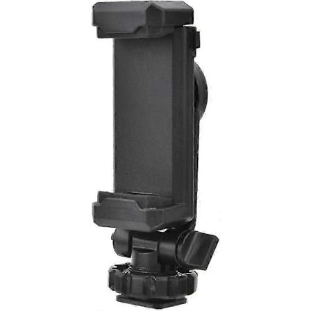 Universelt kameratelefonbeslag med blitzsko og stativkompatibilitet til DSLR-holder