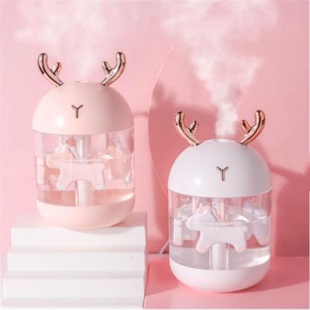 Sarjakuva ilmankostutin USB -aromihajotin yövalo PINK pink