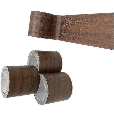 5m Rull Realistisk Trefiberreparasjon Selvklebende Gaffa Tape for Hjemmemøbler Dekorasjon-Perfekt