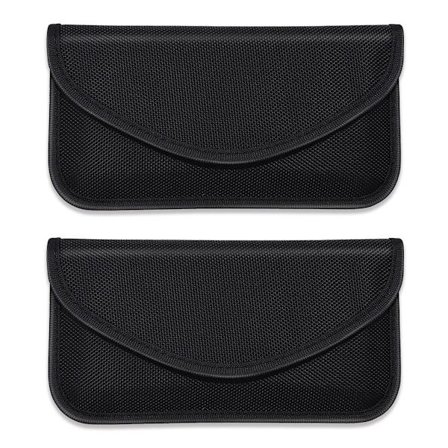 Bilnøgle og mobiltelefon taske, signalblokerende nøgletaske, tyverisikring af bil, signalblokerende taske