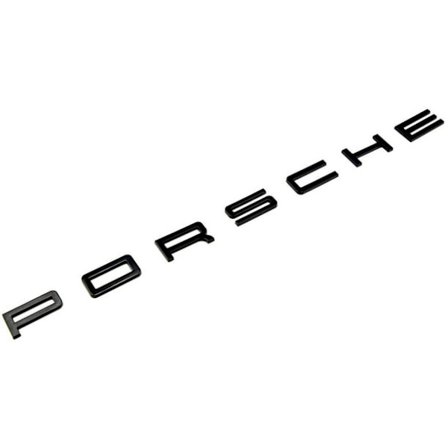 Passande Porsche bokstavsdekaler bakre baklucka bilklistermärken bokstäver modifierad bil logotyp ordmärke