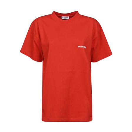 Balenciaga T-Shirts Rød, Dame, Størrelse: XS