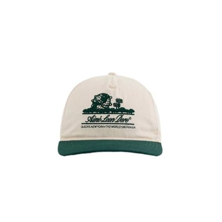 Aim Leon Dore Unisex Justerbar Baseballcaps Hvit