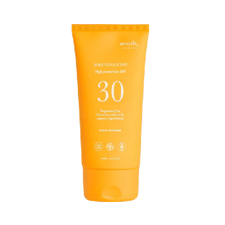 Woods Copenhagen Sun Body SPF 30 Solskydd & solvård Unisex 150 ML
