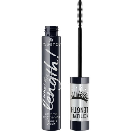essence WHAT THE LENGHT! extreme lengthening mascara 01-Black 10ml - Mascara