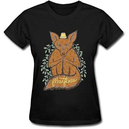 Rosar Dam Fleet Foxes Kortärmad T-shirt Svart