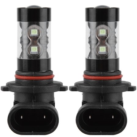 2 stk 9005 HB4 8000K Isblå 50W LED-frontlyspærer Kit Tåkelys Bilkjørelys