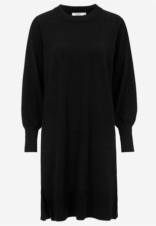 Cellbes of Sweden - Strikkjole Premium i merinould i sort til damer i størrelse 42/44