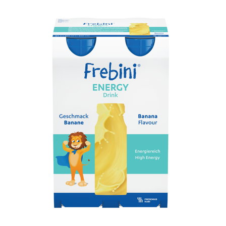 Frebini Energy Drink, Banan, 4x200 ml