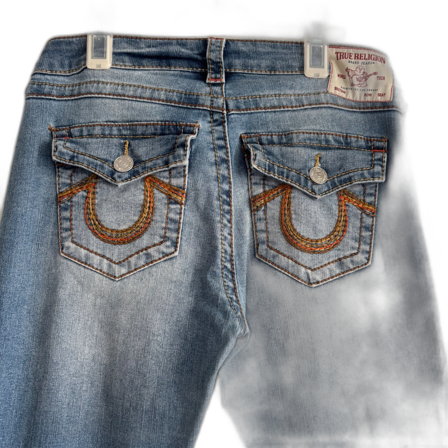 True Religion bootcut jeans blå
