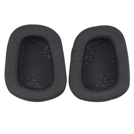 Korvaavat korvatyynyt, yhteensopivat Logitech G933 ja Logitech G633 -pelikuulokkeiden kanssa (musta)
