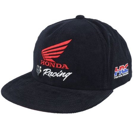 Fox - Svart snapback Keps - Honda Racing Cord Black Snapback @ Hatstore