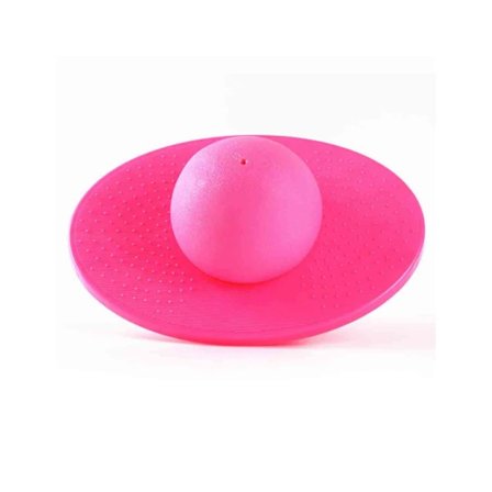 Hoppball for voksne og barn fra 6 år - perfekt for trening eller som gave - Rosa