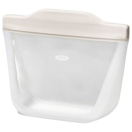 OXO Uudelleenkäytettävä silikonipussi pysty 0,354 litraa