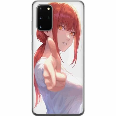 Samsung Galaxy S20+ Genomskinligt Skal Makima Chainsaw Man